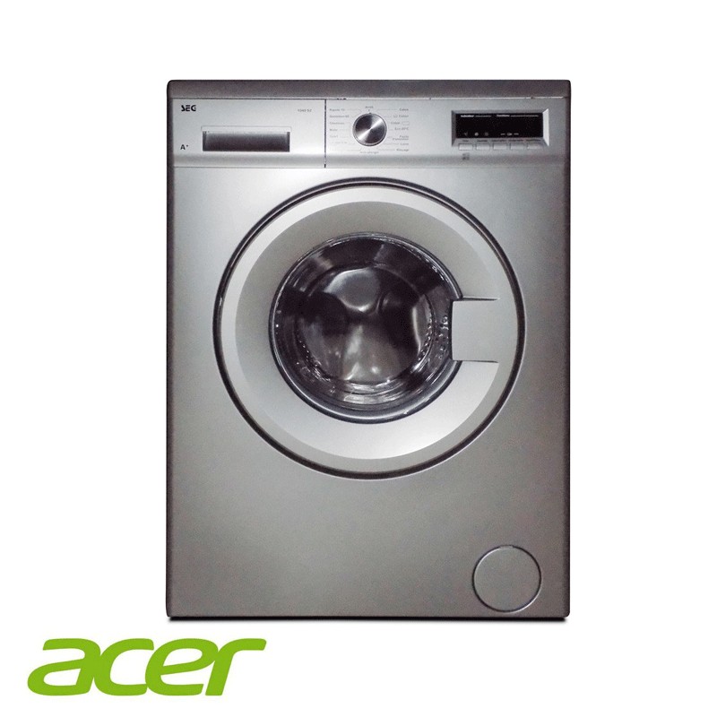 Machine à laver frontale Acer 1044S / 6 kg / Silver