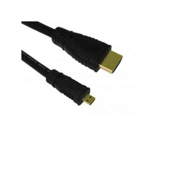 Câble SBOX HDMI mâle vers Micro HDMI mâle 2m - Noir